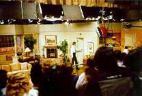 Dick on the set