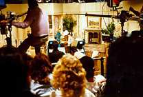 Tiffany and Marla on the set